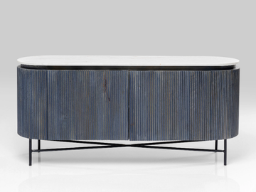 GLENN - Marble sideboard with doors by KARE Design - view 2